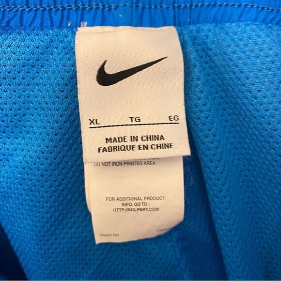 Nike Mens Board swim Trunks Shorts Just Do It Swoosh Volley 9" XL - Picture 6 of 11